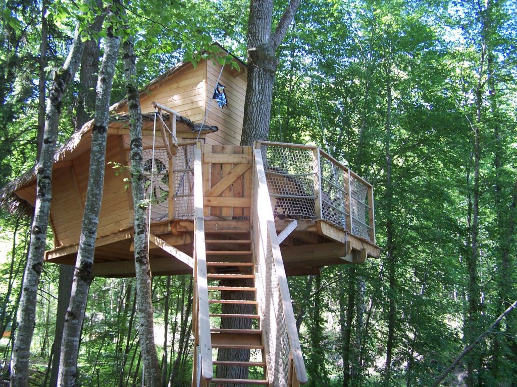 Parc De Fierbois : Cabane Familiale Anjou Parc De Fierbois 2