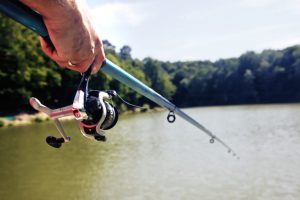 Activité peche au lac du camping parc de fierbois val de loire