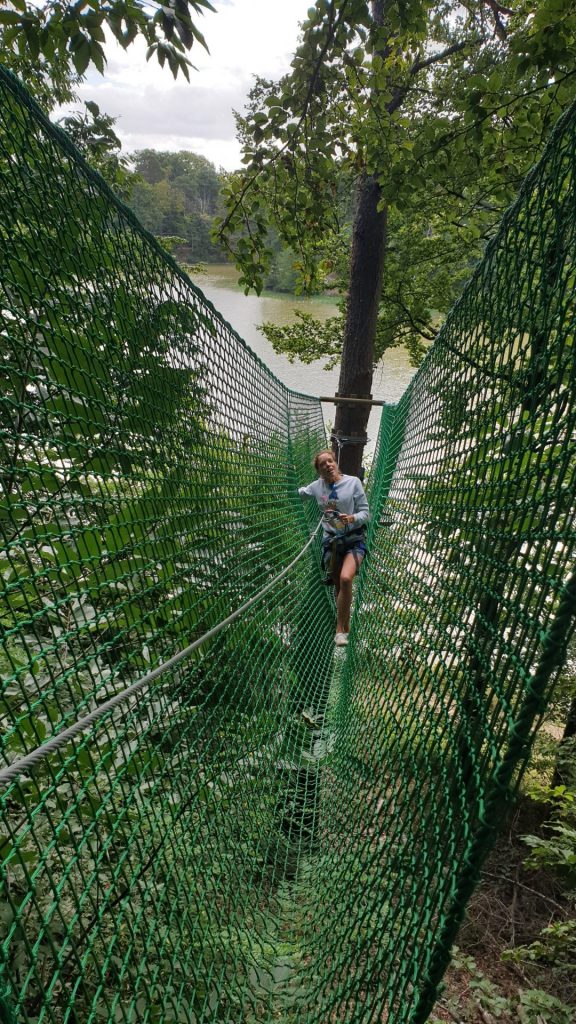 Parc aventure parc de fierbois, accrobranche proche Tours