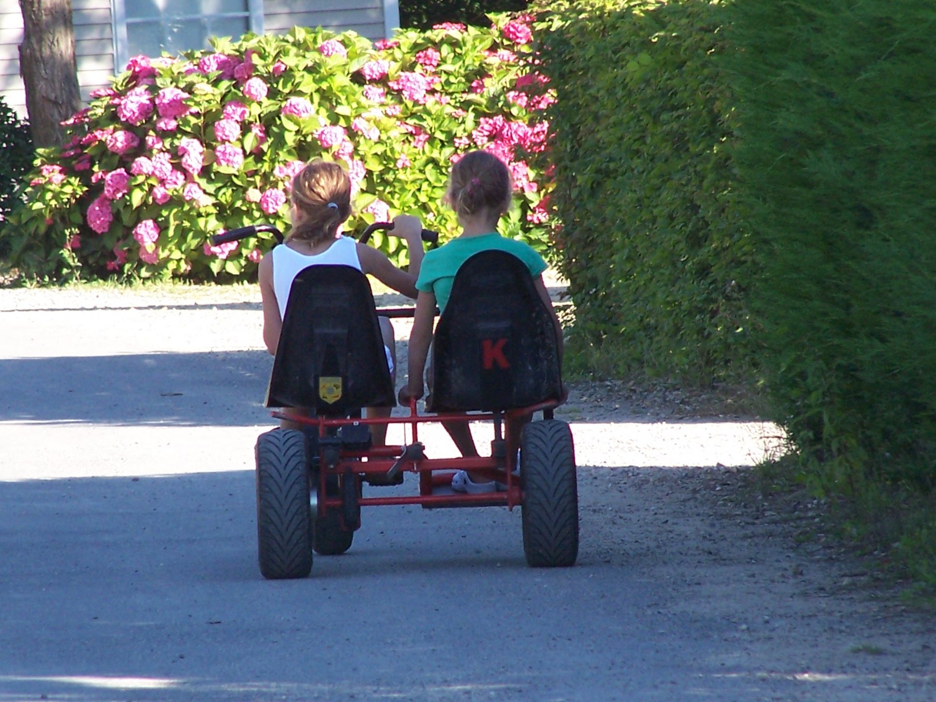 Camping Fierbois 5 étoiles Val de Loire - Activité Kart à Pédales