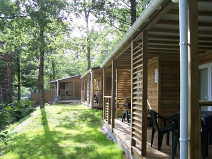 Location de chalets à Tours : Parc de Fierbois un camping Castel