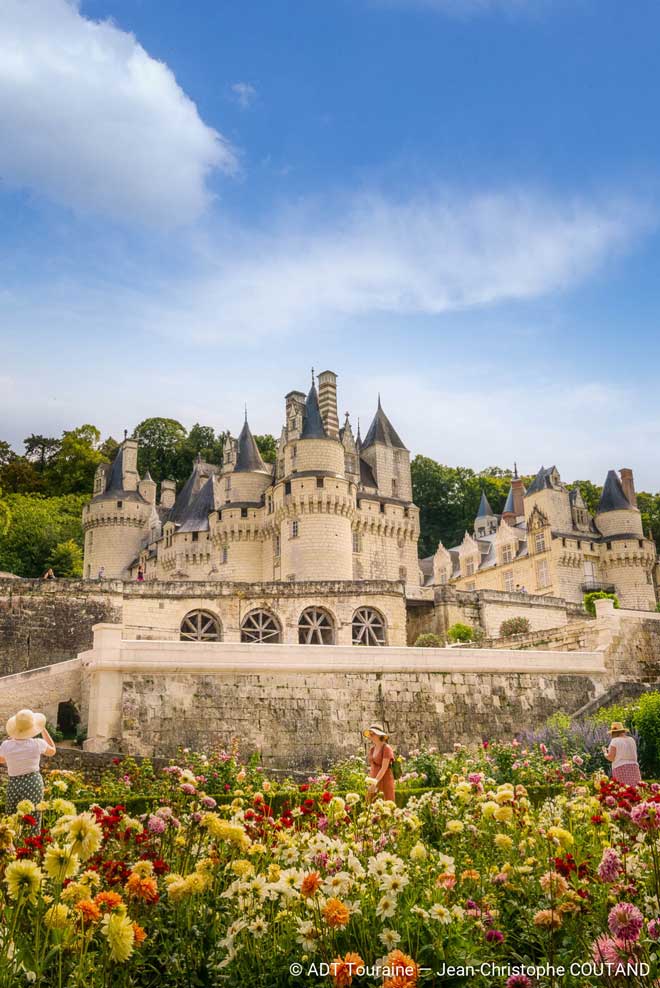 Camping Parc De Fierbois : Chateau en Val de loire Usse