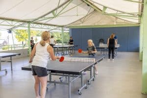 Parc De Fierbois : Tables de ping-pong